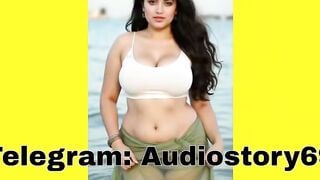 Busty Indian Girl in White Top and Green Sarong Birthday Party Sex Story