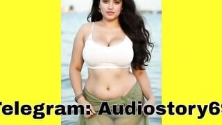 Busty Indian Girl in White Top and Green Sarong Birthday Party Sex Story