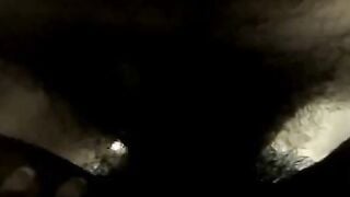 Bush Penetration Close-Up - Hairy Amateur Mature Girl POV