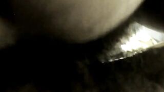 Bush Penetration Close-Up - Hairy Amateur Mature Girl POV