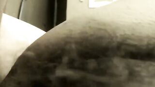 Bush Penetration Close-Up - Hairy Amateur Mature Girl POV