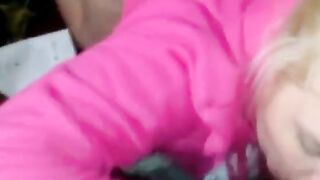 Fat White Mom Sucks Two BBCs in Amateur Threesome