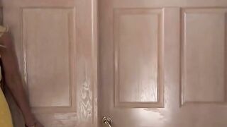 Blonde MILF Brittany Andrews Sucks Keiran L's Cock in Yellow Dress