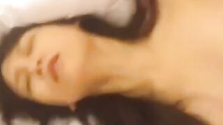 Asian Amateur Couple Hot Ass Cumshot Close-up