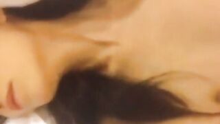 Asian Amateur Couple Hot Ass Cumshot Close-up