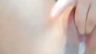 Brazilian Brunette Solo Dildo Play on Webcam
