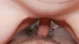 Petite Redhead Stepsister Deepthroats Big Cock in Rough Amateur Sex