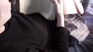 Slim Step-Sister Kylie Quinn Takes Her First Anal Riding