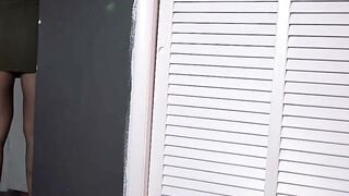 Step MILF Helps Step Son Cum After Catching Him Jerking Off