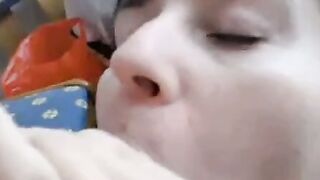 Spanish Amateur Couple Webcam Sex with Facial Finish