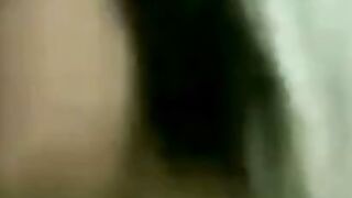 Big-Titted Asian Amateur Babe Stimulates Her Hairy Pussy