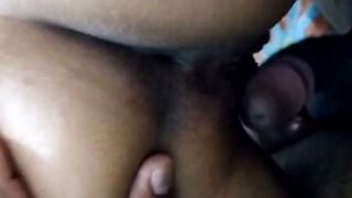 Brazilian Latina Amateur Sucks Uncle's Cock with Chocolate