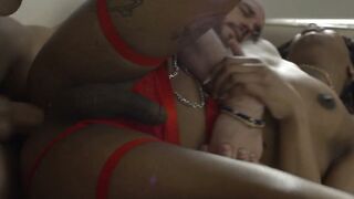 I nearly come in my TS girlfriends mouth