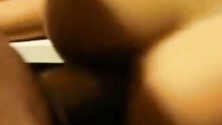 Hot Brunette Girl Gets Anal and Cum in Mouth