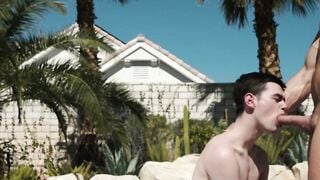 Having anal sex in pool is exciting and dangerous