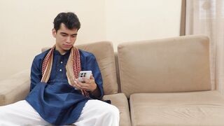 eighteen year older punjab Man Surprised by Stepmother's Slutty Friend