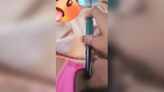 Novinha de 18 yo Anos Vazada na Siririca Gozando