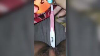 Novinha de 18 yo Anos Vazada na Siririca Gozando