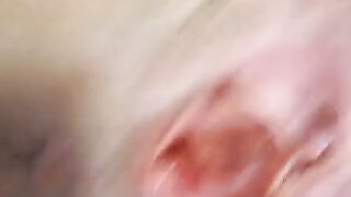Hairy MILF Shows Off Thick Pubes And Curves For Hardcore Cumshot
