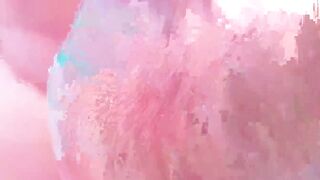Soft Pink Soles Wiggling Close Up