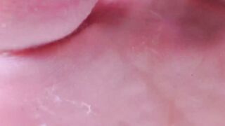 Soft Pink Soles Wiggling Close Up