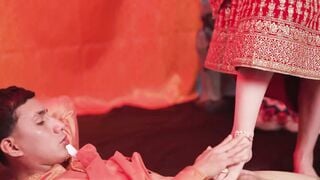 Teen Brazilian Couple Summon Hindu Succubus Goddess for Passionate Sex