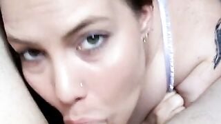 Devouring His Tiny Cock