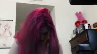 Redhead Webcam Double Penetration with Sex Toy