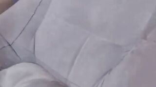 Amateur Girl in Sheer Dress Shows Big Tits & Pussy with Vibrator Webcam
