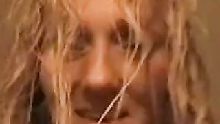 Svensk amatöravsugning med Cumshot Ansiktsbehandling