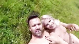 Real German Amateur Barely legal Lovers Have Public Screwed on Holiday five