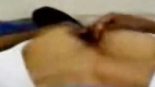 Busty Indonesian Babe Masturbates with Huge Natural Tits on Camera