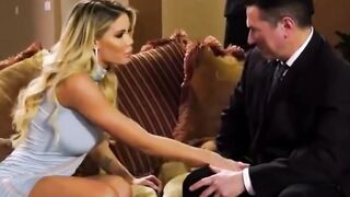 XY CUCKOLD JOINS TO CHEATING WIFEY INSIDE THREE-WAY WITH STRANGER HD 8