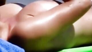 Tanned European Girls Group Sex and Ass Eating