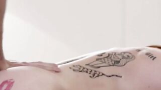 Kiara Lord & Abigail Mac Anal Massage Swap on Table Sex