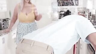 BBW Mom Deepthroats Black Cock in Amateur MILF Affair VR