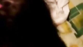 Russian Teen Girlfriend Sucks Cock While Mom Calls on Phone