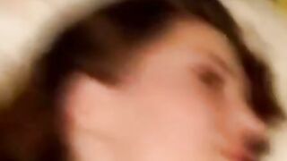 Russian Teen Girlfriend Sucks Cock While Mom Calls on Phone