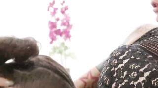 Aubrey Kate Blowjob Tattooed Stud Deepthroat Big Tits Shemale