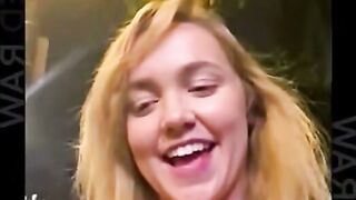 Nikole Nash Deepthroats BBC African Dick on Red Couch