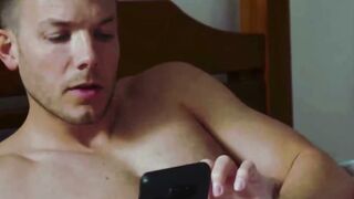 Sara Jay Deepthroats Young Cock in Bedroom