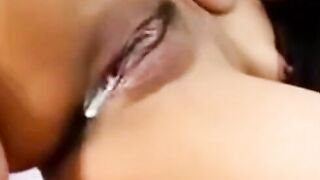 Amateur Asian Fingering Her Creamy Wet Pussy Solo