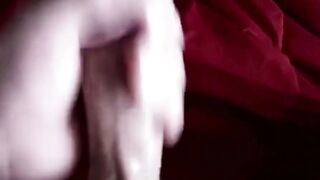 Angel Aptekar Rough POV Fuck on Red Bed with Huge Boobs