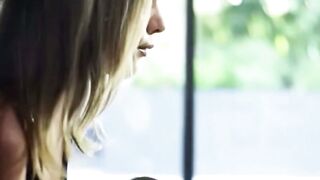 Gabbie Carter Deepthroats Thick Dick in Lingerie Sex Tape