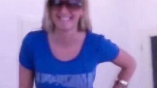 German Amateur Brunette Sucks Cock In Treuetest Blowjob Video
