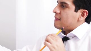 Antonella Lulli Double Penetrated in Plaid Skirt Classroom Slut
