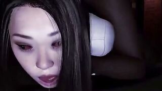 3D eastern Stripper Gets Roughly Nailed inside Garage