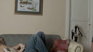 Shannty T Rides Boyfriend on Couch for Hardcore Deepthroat Cum