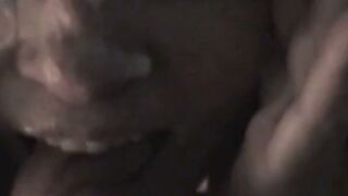 Amateur TS MILF Deepthroats Cock for Huge Facial