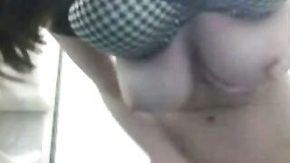 Coed Masturbates on Webcam in Airport Bathroom